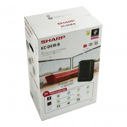 Sharp КС-D41RB черный очиститель-увлажнитель воздуха