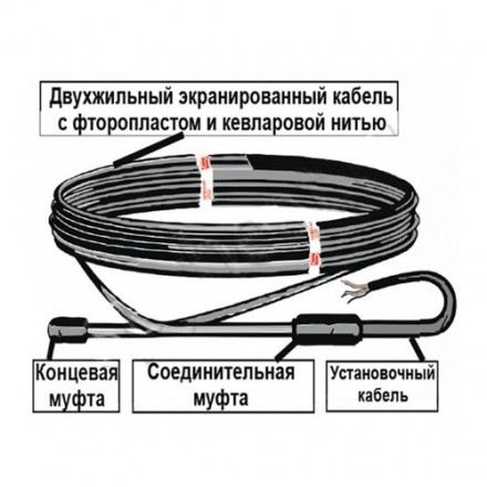 SpyHeat MFD-30-270 кабель для обогрева труб