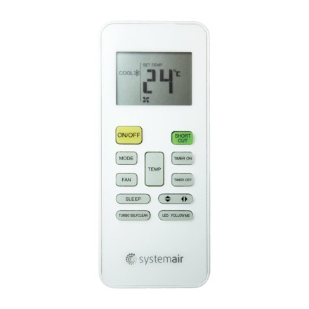 Сплит-система Systemair Sysplit Wall Smart 30 V3 HP Q (комплект)