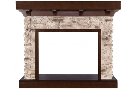 Chalet - Темный дуб с очагом Vision 28 EF LED FX