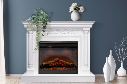 Sicilia - Белый дуб с очагом Symphony 26&#039;&#039; DF2608-INT