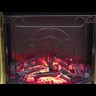 Alexandria - Белый дуб с очагом Majestic FX M Brass