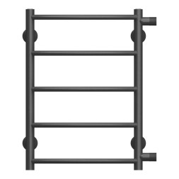 Royal Thermo Classic П5 400х596 БП м/о 500 black - полотенцесушитель