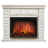 Портал Firelight Porto 25 сланец белый / белёный дуб