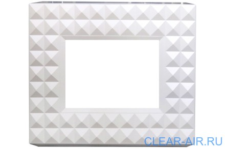 Diamond Cassette 600 бьянко белый портал для электрокамина
