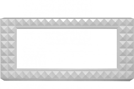 Diamond Cassette 600 бьянко белый портал для электрокамина