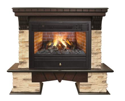 Камин Real Flame Rockland 26 AO с Novara 26 3D