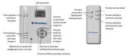 Тепломаш IR03/RT термостат с инфракрасным пультом и датчиком