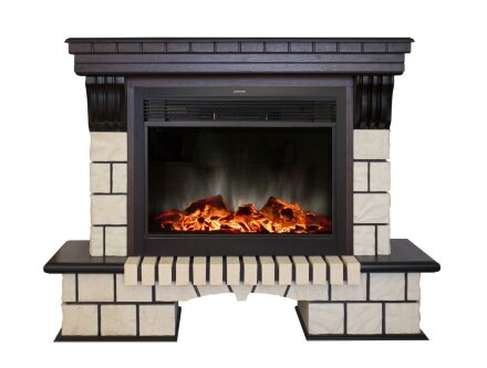 Камин Real Flame Stone New 26 AO с Moonblaze Lux BL S 1
