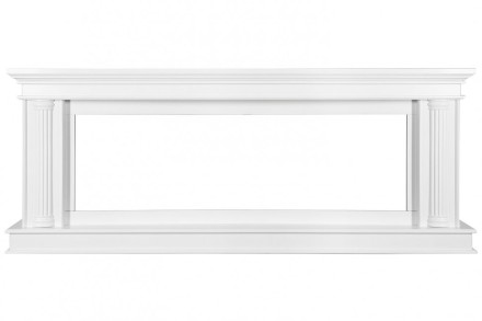 Roma 60 - Белый с очагом Vision 60 LOG LED