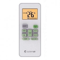 Systemair SYSCONTROL RM 52, универсальный беспроводной пульт управления