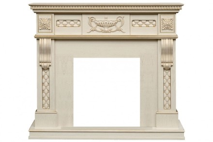 Corsica - Слоновая кость с патиной с очагом Majestic FX M Brass