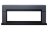 Lindos Graphite Grey (линейный) с очагом Vision 60 LOG LED