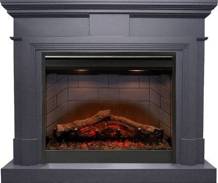 Coventry Graphite Grey - Серый графит с очагом Symphony 26&#039;&#039; DF2608-INT