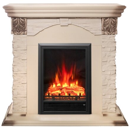 Камин Real Flame Dublin Lux WT с Eugene
