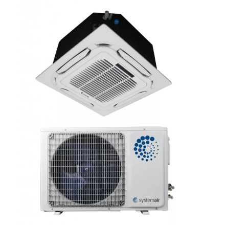 Сплит-система Systemair Sysplit Cassette C 18 EVO HP Q (комплект)