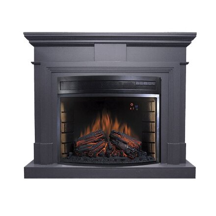 Coventry Graphite Grey - Серый графит с очагом Dioramic 28 LED FX