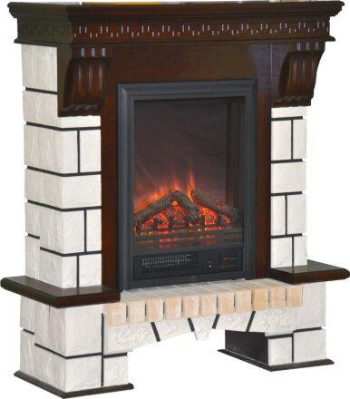 Камин Real Flame Stone New AO с Eugene