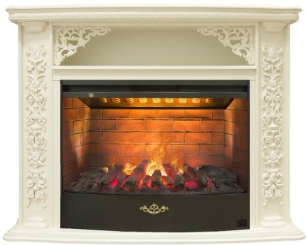 Камин Real Flame Izabella 33 WT c FireStar 33 3D