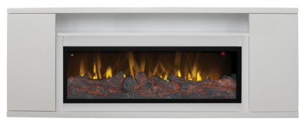 Камин Real Flame BERGEN WT с очагом Beverly 1000