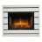 Портал Firelight Moderno 30 белый дуб