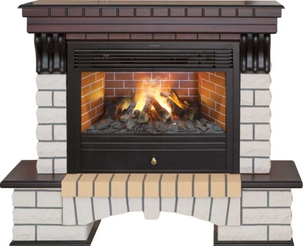 Камин Real Flame Country 26 AO с Novara 26 3D