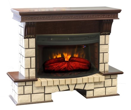 Камин Real Flame Stone New 33 AO с FireSpace 33W S IR 1