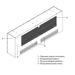 Тепломаш КЭВ-12П3081E завеса тепловая