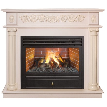 Камин Real Flame Attica 26 WT с Novara 26 3D