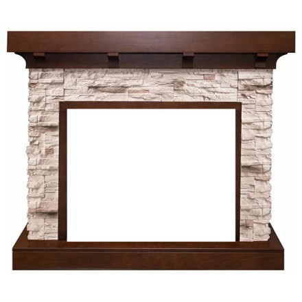 Chalet Vision 28 EF LED FX/Vision 30 EF LED FX сланец/темный дуб портал для электрокамина