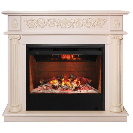 Камин Real Flame Attica 26 WT с Helios 26 3D