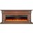 Edinburg 60 - Орех с очагом Vision 60 LED