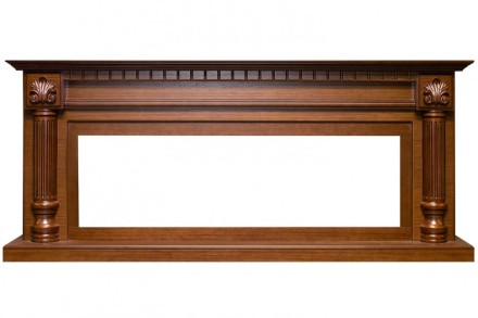 Edinburg 60 - Орех с очагом Vision 60 LED