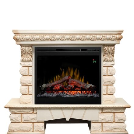 Pierre Luxe Lord - Слоновая кость/Шампань с очагом Symphony 26&#039;&#039; DF2624-L