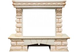 Каминокомплект Dimplex Pierre Luxe Lord - Слоновая кость/Шампань с очагом Symphony 26'' DF2624-L
