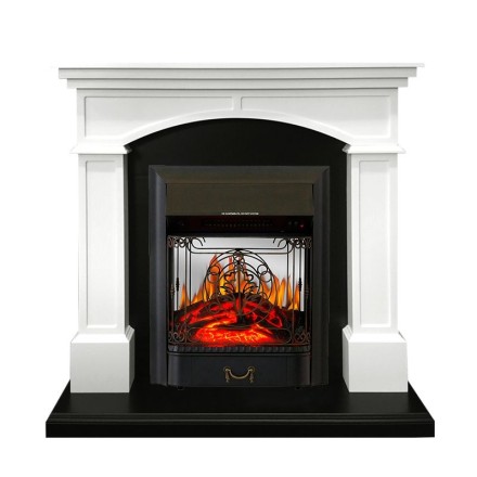 Langford - Белый с черным с очагом Majestic FX M Black