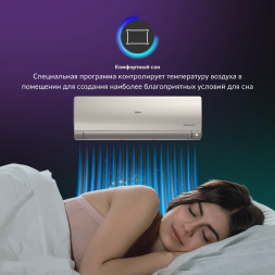 Haier HSU-09HFF103/R3-G / HSU-09HUF103/R3 (-40С) Flexis настенный кондиционер