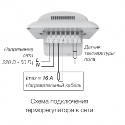 Electrolux ETB-16 терморегулятор теплого пола
