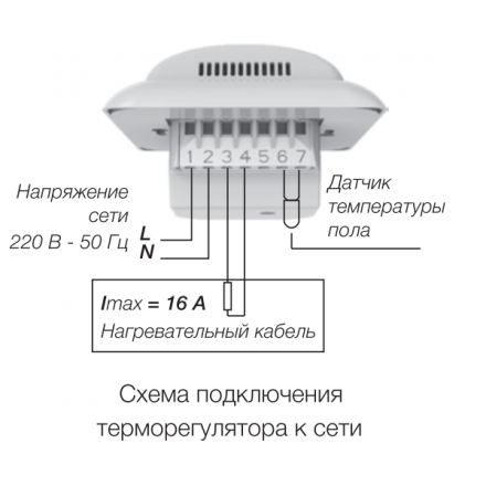 Electrolux ETB-16 терморегулятор теплого пола