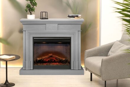 Coventry Graphite Grey - Серый графит портал для электрокамина