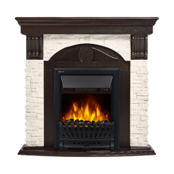 Портал Firelight Torre Classic камень белый, венге
