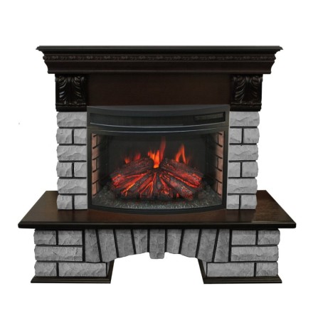 Камин Real Flame Country Lux Rock 25 AO с FireField 25 SIR