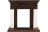 Bern Сланец мелкий белый / Темный дуб с очагом Danville Antique Brass FB2