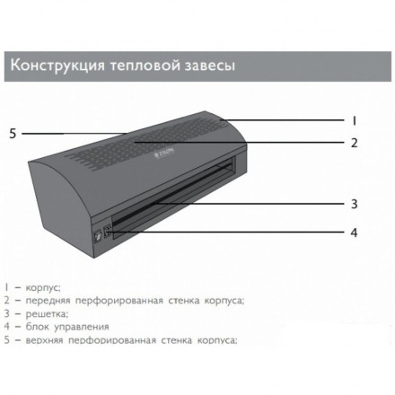 Тепловая завеса Zilon ZVV-0.6E3MG 