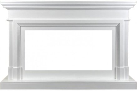 Coventry - Белый (Ширина 1400 мм) с очагом Vision 42 LOG LED