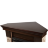 Портал Firelight Forte Wood 30 U камень коричневый, шпон темный дуб