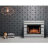 Портал Firelight Moderno 25 белый дуб
