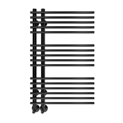 Royal Thermo Pino П16 500х800 black - полотенцесушитель