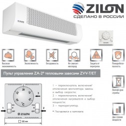 Zilon ZVV-2E12T тепловая завеса