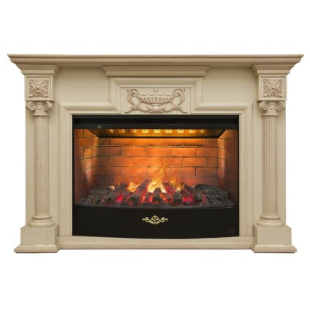 Камин Real Flame London 33 WTс FireStar 33 3D